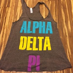 Alpha Delta Pi ADPi American apparel tank