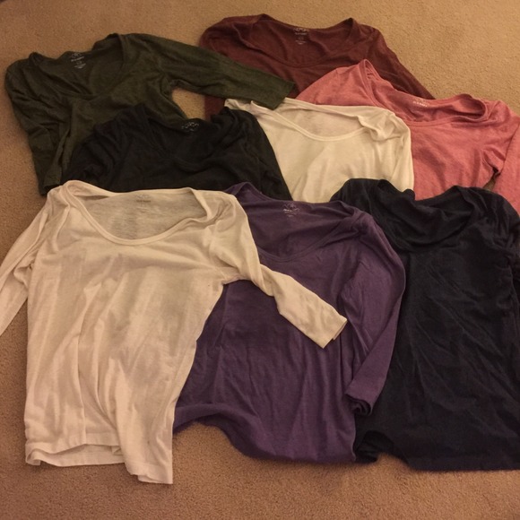 Lot of 8 old navy retro tops for hibat