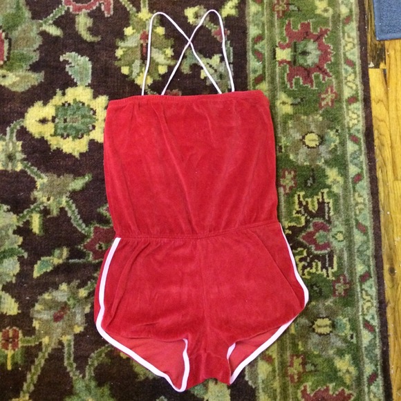 Hot red jumpsuit