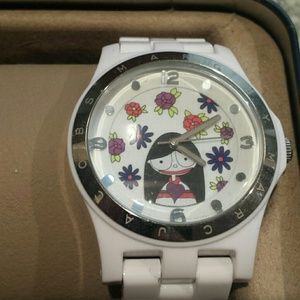 Marc by Marc Jacobs white watch