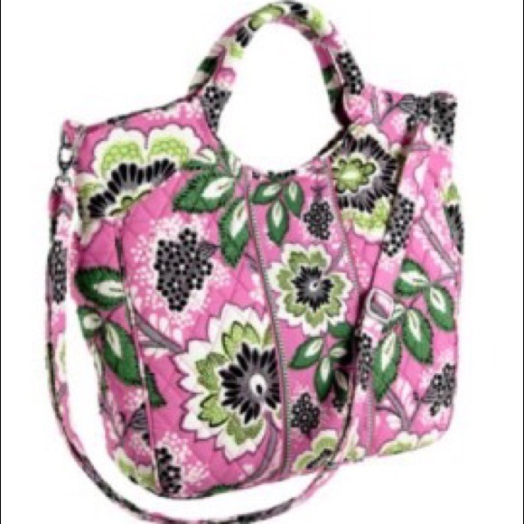 Vera Bradley Handbags - Priscilla pink Vera Bradley two way purse