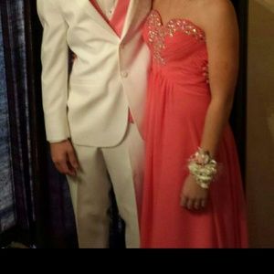 Pink prom dress
