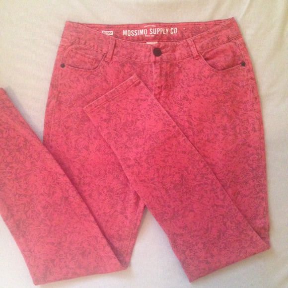 Target Mossimo Supply Co. Red Jeggings