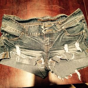 Jean shorts