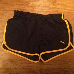 Puma vintage gym shorts.