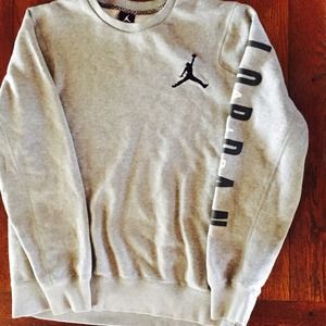 Light Grey Michael Jordan Sweatshirt
