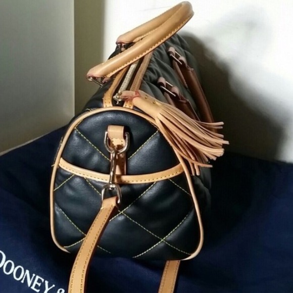 SOLD!!Dooney and Bourke Quilted Satchel - Picture 2 of 3