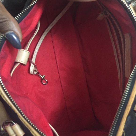 SOLD!!Dooney and Bourke Quilted Satchel - Picture 3 of 3