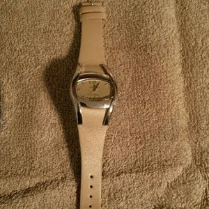 Anne Klein leather water resistant watch