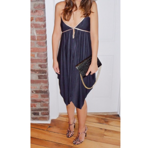 Foley + Corinna Silk Jersey Party Dress