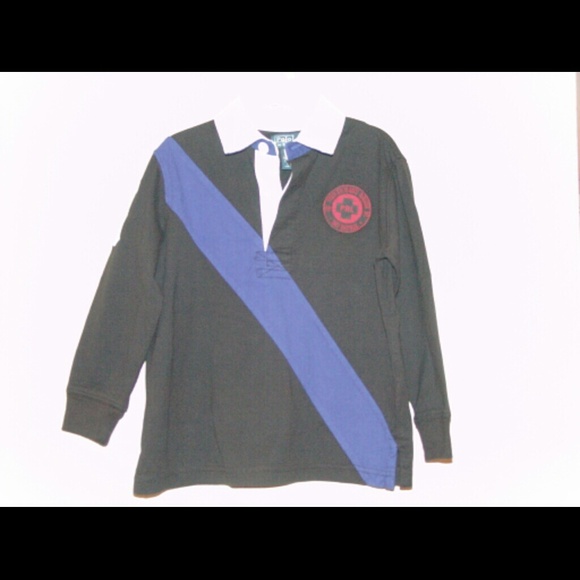TODDLERS SIZE FOUR POLO RALPH LAUREN LONG SLEEVE