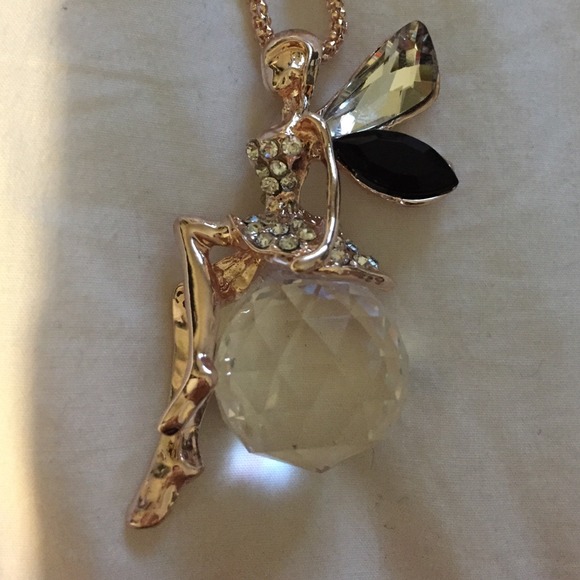 Betsey Johnson fairy necklace