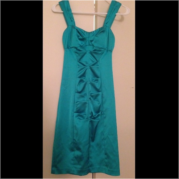 Cache turquoise formal dress