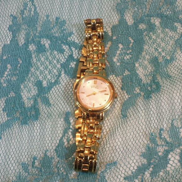 Women's Citizen Eco-Drive Mother of Pearl Watch