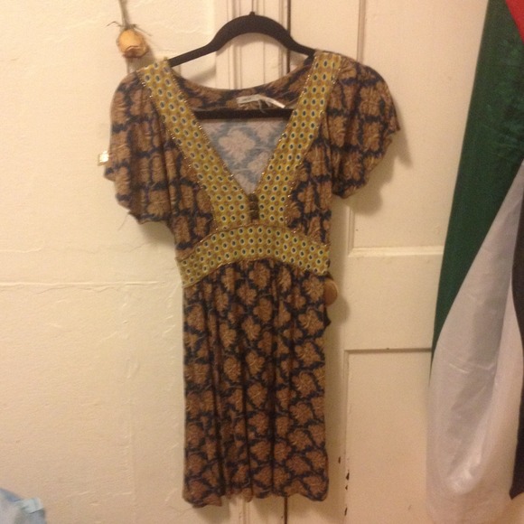 Kimchi blue boho dress