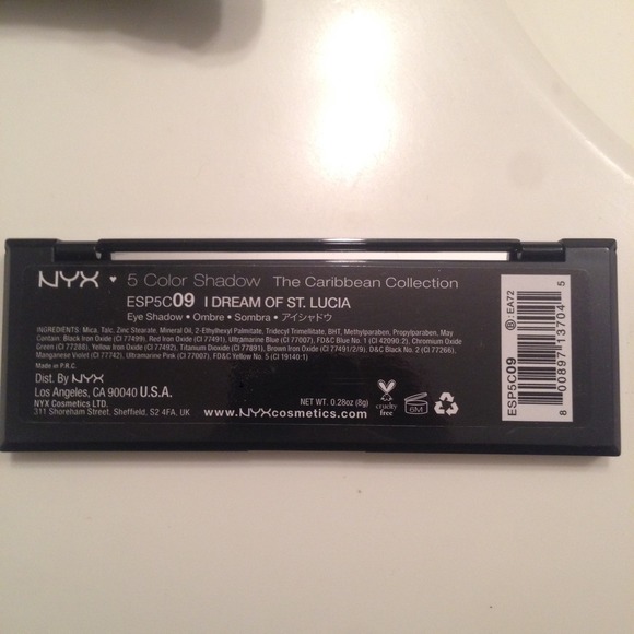 *SOLD* NYX Eyeshadow Palette (Caribbean) - Picture 3 of 3