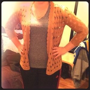 Copper cardigan