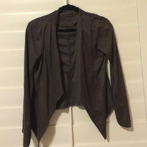 Brandy Melville brown suede coat