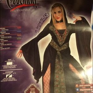 Vampire Halloween Costume.