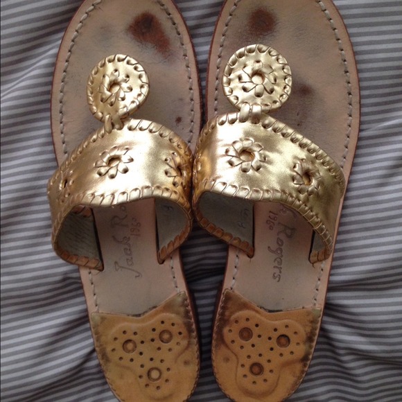 Gold Jack Rogers