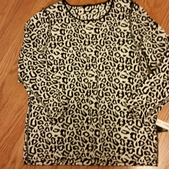 Ann taylor small animal print sweater