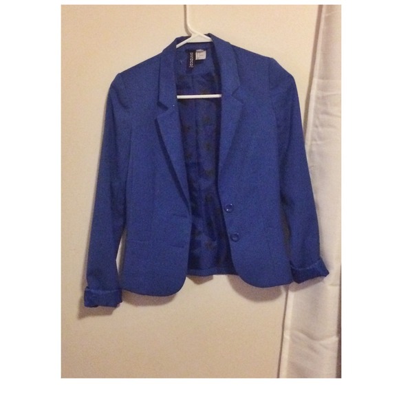 Royal blue blazer