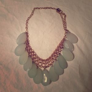 Mint & Gold necklace