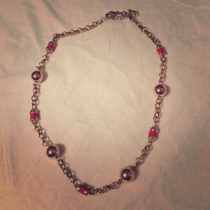 Orange & Gold Necklace