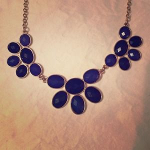 Navy & Gold Necklace