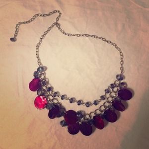 Purple & Blue Necklace