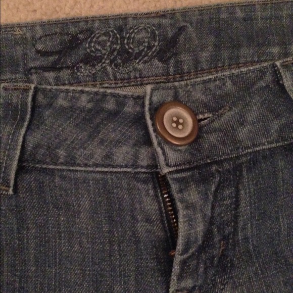 Level 99 Anthropologie trouser cuffed jeans