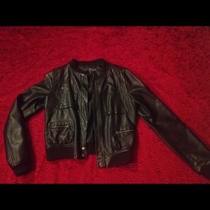 Vigoss Black Bomber Jacket