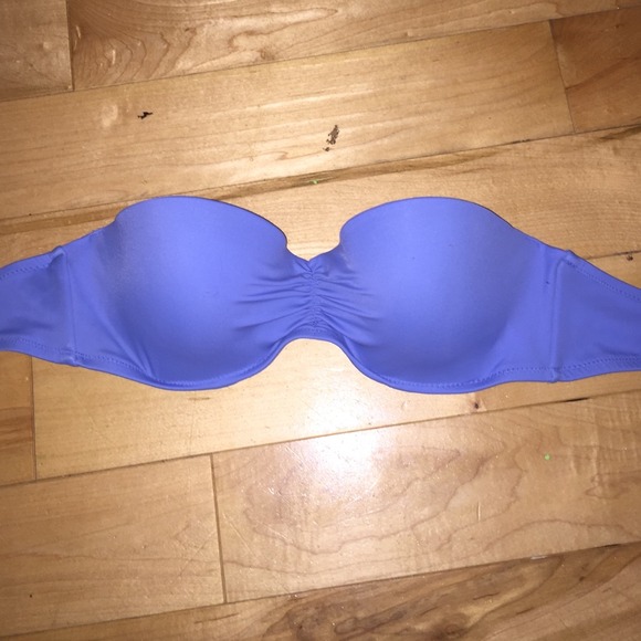 Blue Bikini top 34B