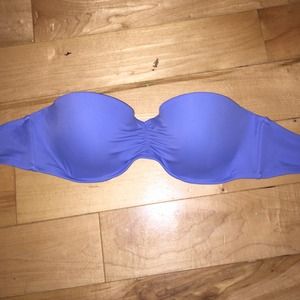 Blue Bikini top 34B