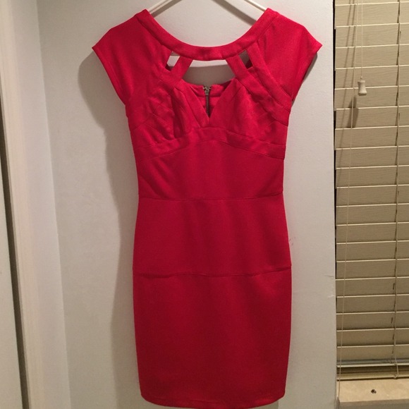 Fitted Red Dress