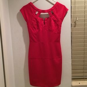 Fitted Red Dress
