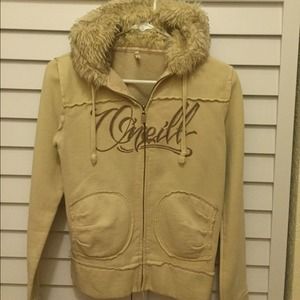 Hoodie by Oneal. Fur lined hoodie hat.