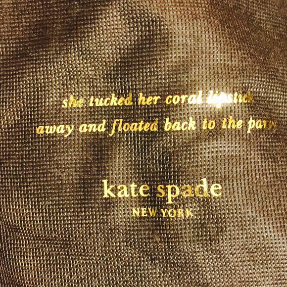 Kate Spade cream /black Clutch - Picture 4 of 4