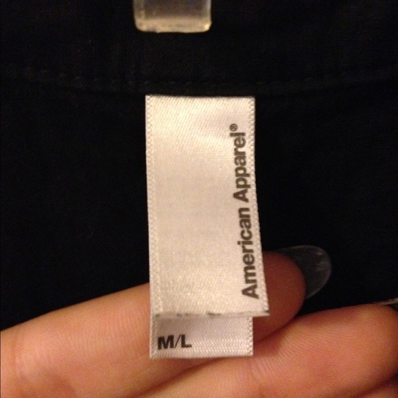 American Apparel sleeveless lawn crop top - Picture 2 of 3