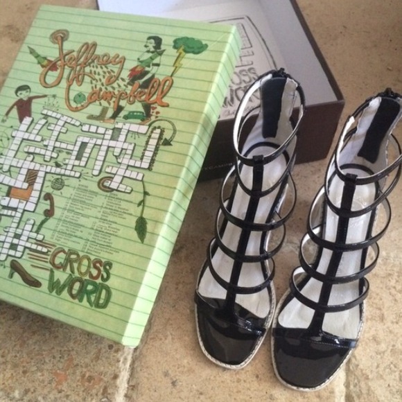 Jeffrey Campbell Encase caged heels