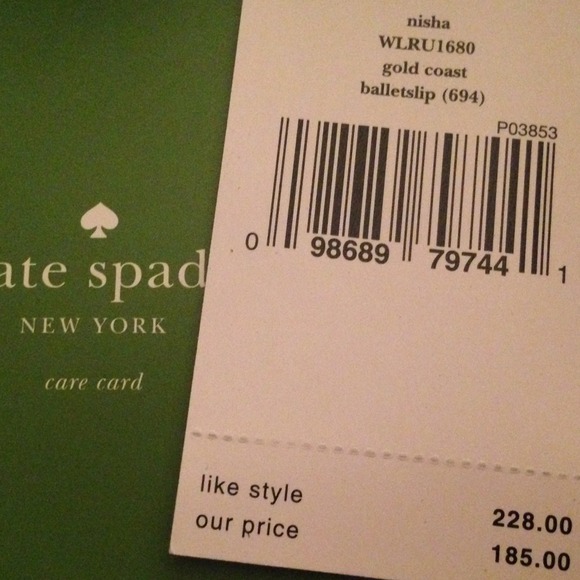 Kate Spade Gold Nisha Wallet - Picture 4 of 4