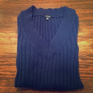 Navy blue XS Express sweater