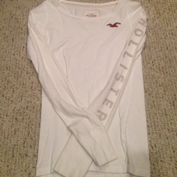 White long sleeve shirt