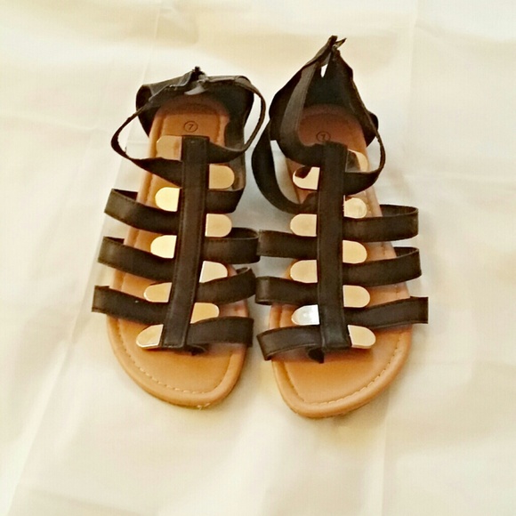 Black sandals