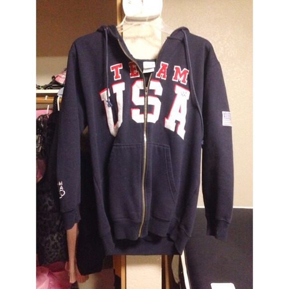 Team USA zip up sweatshirt/ hoodie