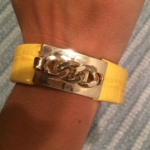 Yellow and gold bracelet