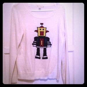Large Robot sweater!
