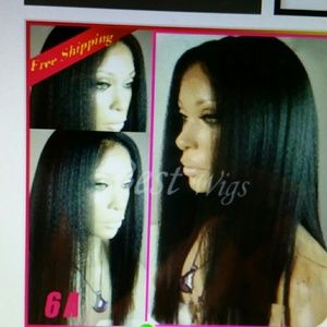 Yaky full lace wig brazilian virgin hair