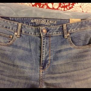 American Eagle NWT 16  skinny stretch long Jeans
