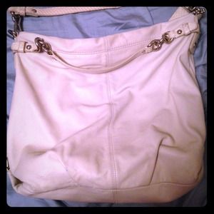 Coach bag cream color